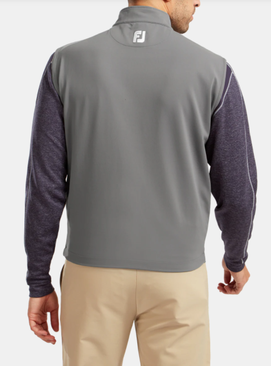 Footjoy Full Zip Knit Vest (Coal 