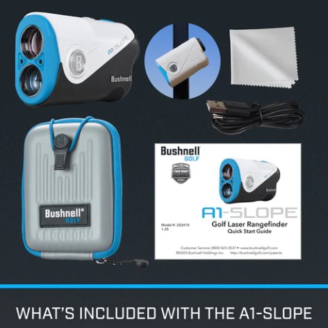 Bushnell A1-Slope Laser Rangefinder | GPS | DandA Golf
